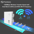 1200Mbps Gigabit Hotel Wifi en el punto de acceso de la pared